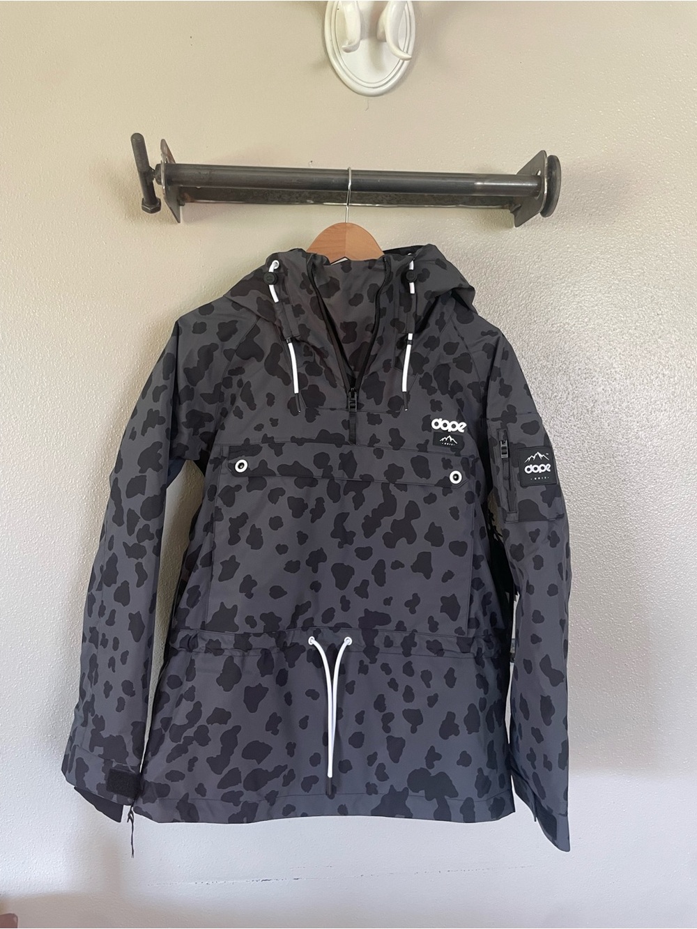 Dope Snow Snowboard Anorak Jacket - Dots Phantom